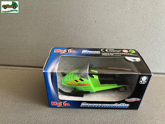 Voiture Miniature Maisto Motorized Snowmobile Scooter des neiges