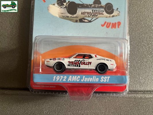 Voiture Miniature 1972 AMC Javelin SST Astro Spiral Greenlight au 1/64