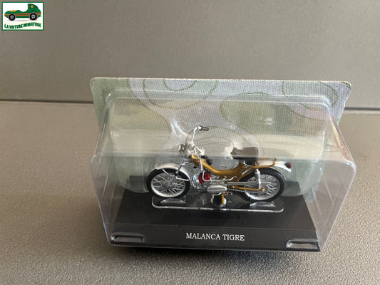 Moto Cyclomoteur miniature Malanca Tigre Leo Models 1/18