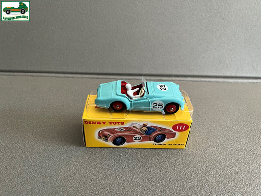 Voiture miniature Triumph TR2 Sports Deagostini Dinky Toys Atlas au 1/43