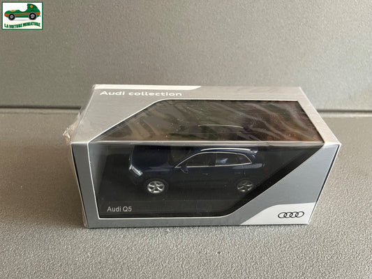 Voiture Miniature Audi Q5 Navarra Blue Concession au 1/43