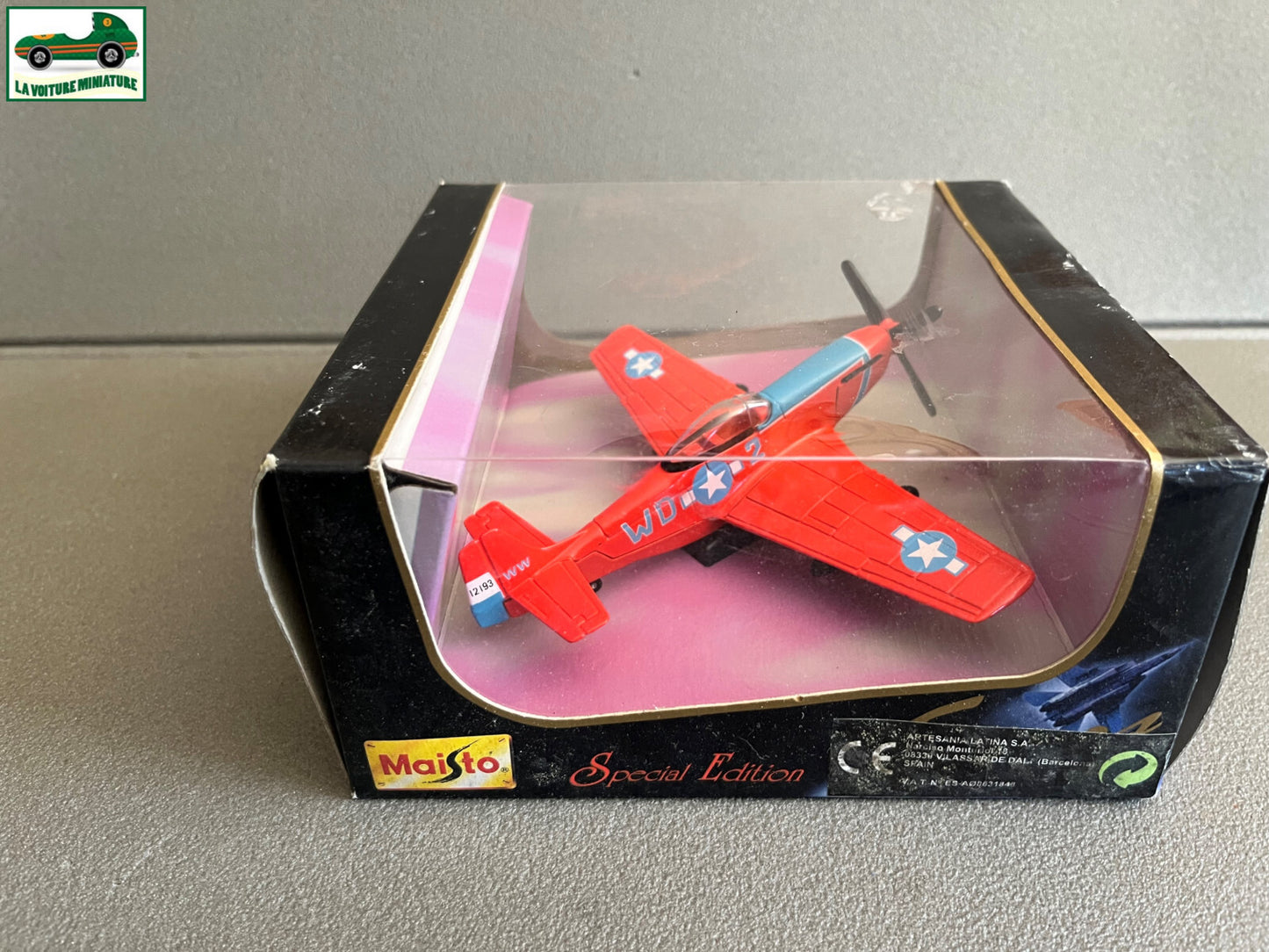 Avion miniature Militaire WWII Maisto Flyers 1/72