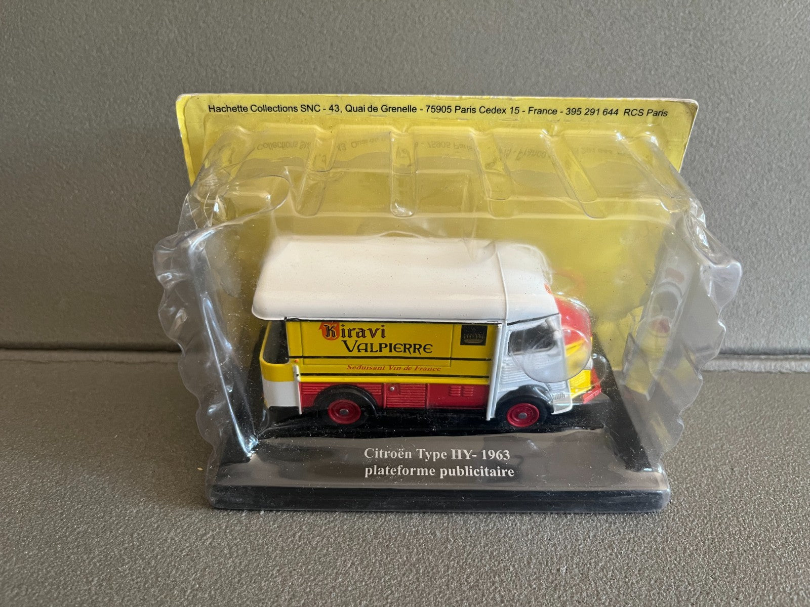 Voiture Miniature Citroen Type HY 1963 Kiravi Valpierre Eligor Hachette au 1/43