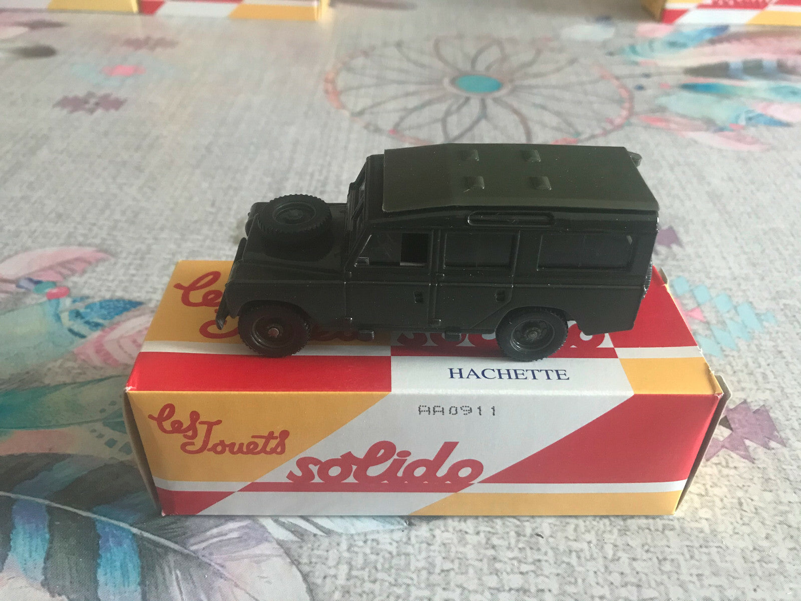 Voiture Miniature Land Rover 1978 Solido Hachette au 1/43