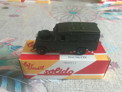 Voiture Miniature Land Rover 1978 Solido Hachette au 1/43
