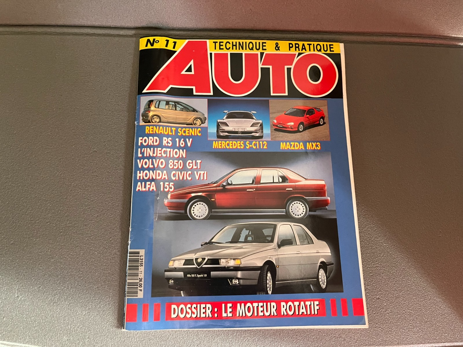 Livre Revue Voiture Automobile Moteur Rotatif Auto N°11