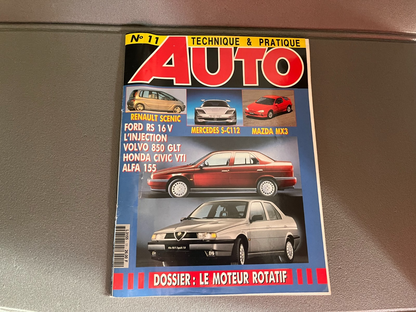 Livre Revue Voiture Automobile Moteur Rotatif Auto N°11