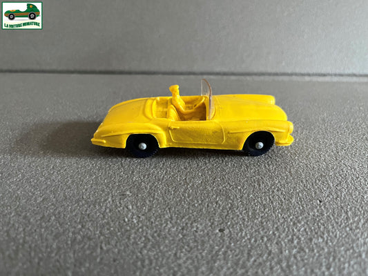 Voiture Miniature Ancien Mercedes 190SL Tomte Lardal Norway Plastique Gomme 1/43
