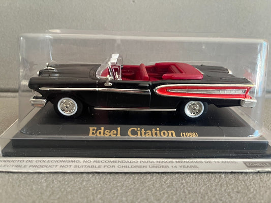Voiture Miniature Américaine Edsel Citation 1958 au 1/43