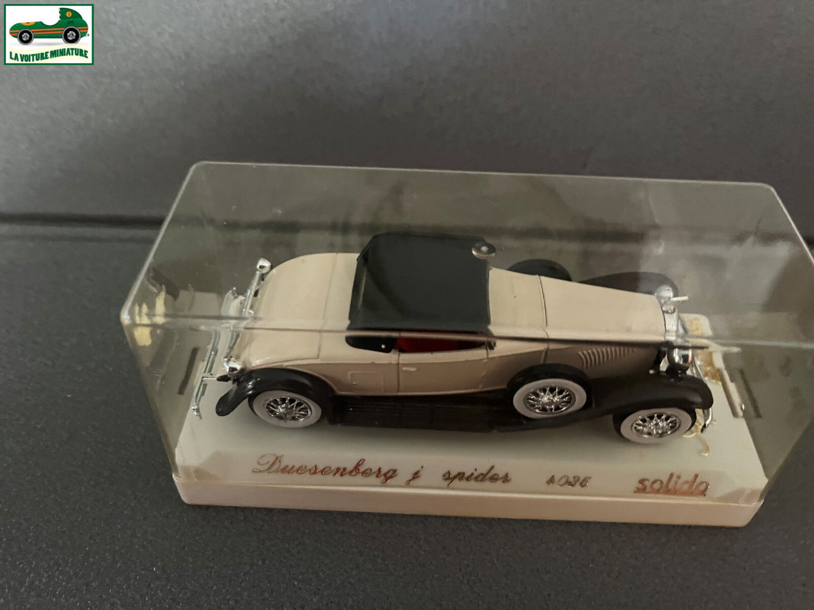 Voiture Miniature Duesenberg J Spider 4035 Solido au 1/43