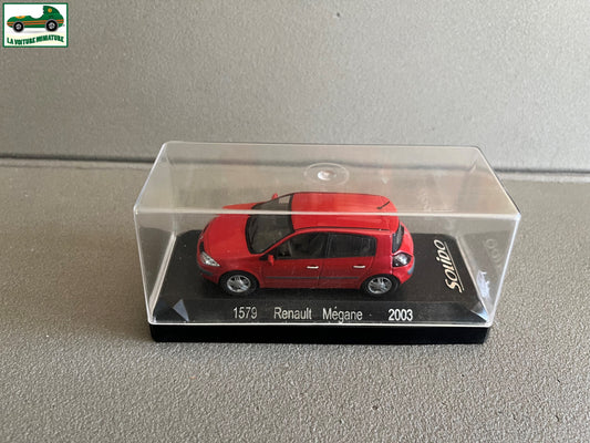 Voiture Miniature Renault Mégane 2003 Solido 1579 au 1/43