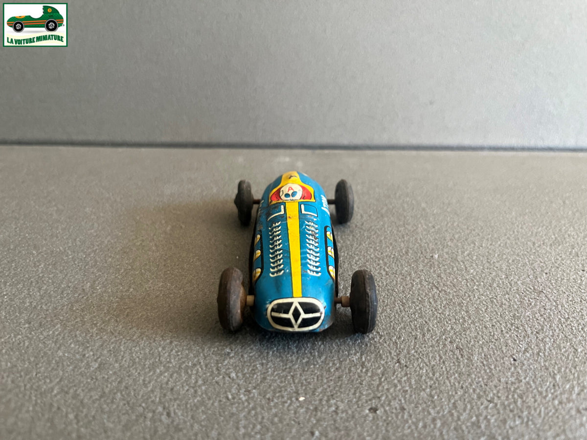 Ancienne Voiture Miniature Métal Tôle Course Atom Made in Japan