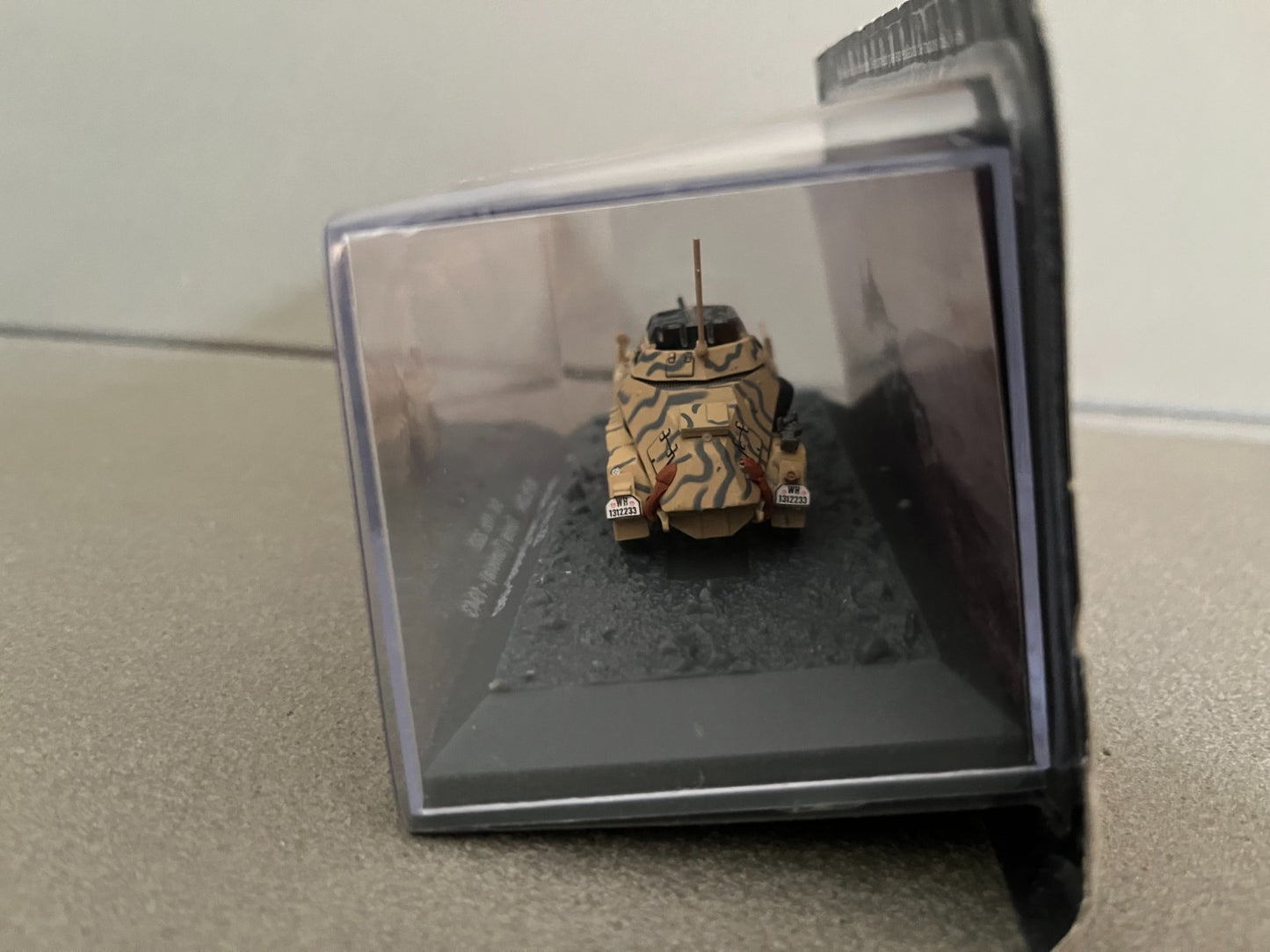 Miniature Militaire Char Tank Blindé Sd.Kfz. 222 Tunis 1943 Altaya 1/72