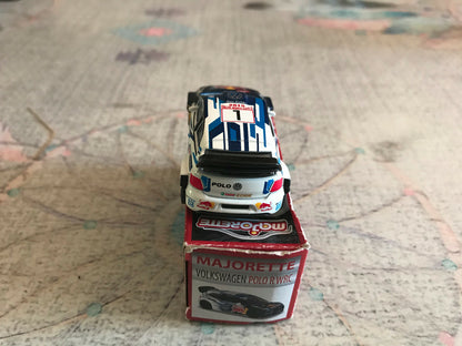 Voiture Miniature Volkswagen Polo R WRC Ogier Majorette Rallye Monte Carlo 1/57