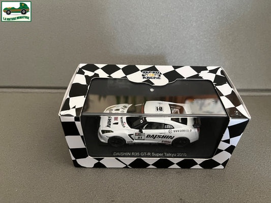 Voiture Miniature Daishin R35 GT-R Super Taikyu 2010 Ebbro au 1/43