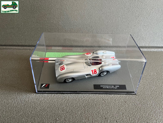 Voiture miniature Formule 1 F1 Mercedes W196 Fangio 1955 au 1/43
