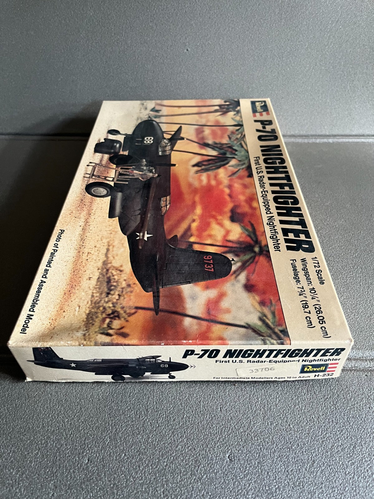 Maquette Militaire Avion P-70 Nightfighter Revell 1/72