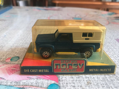 Ancienne Voiture Norev Miniature Minijet 4x4 Pick Up Camping 400 Type Majorette