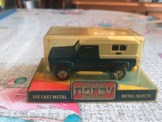 Ancienne Voiture Norev Miniature Minijet 4x4 Pick Up Camping 400 Type Majorette