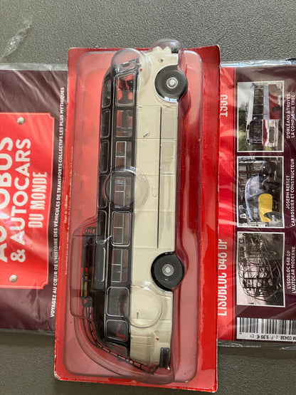Voiture miniature Isobloc 648 DP 1/43 Autobus Autocars du Monde