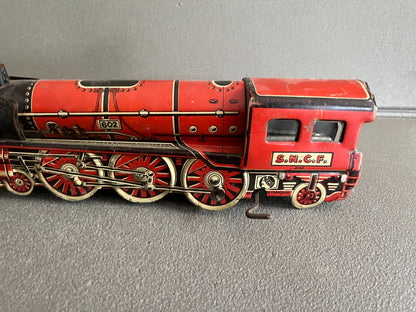 Jouet Ancien Mécanisme Miniature Train Locomotive SNCF Memo 602 France Incomplet