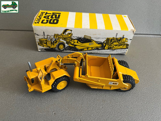 Miniature Engin Véhicule de chantier CAT 621 NZG au 1/50
