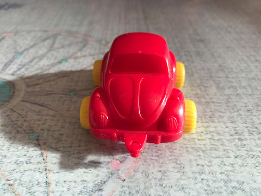 Jouet Ancien Voiture miniature Flexi Toys Sweden Volkswagen Beetle Plastique