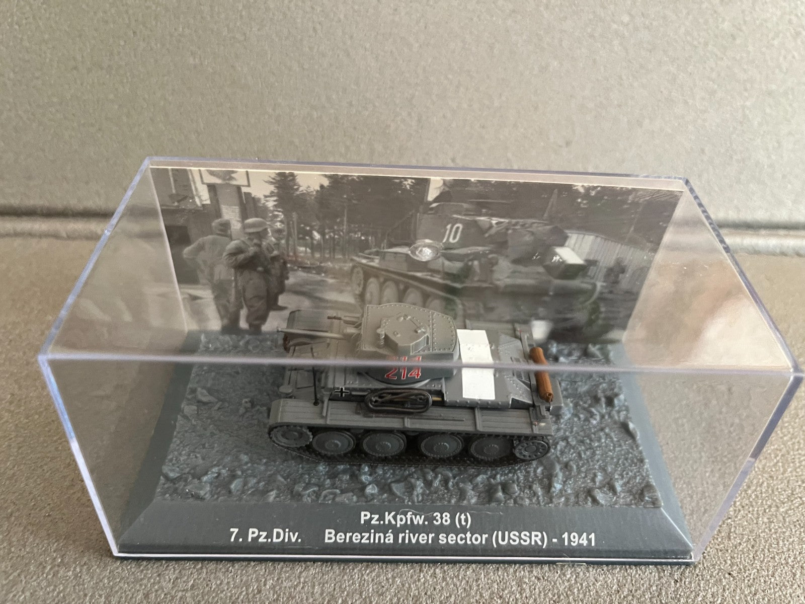 Miniature Militaire Char Tank Blindé Pz.Kpfw. 38 (t) Ausf. F Altaya 1/72