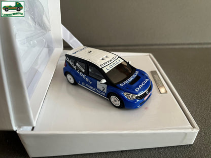 Voiture Miniature Dacia Lodgy Trophee Andros Alain Prost Eligor 1/43