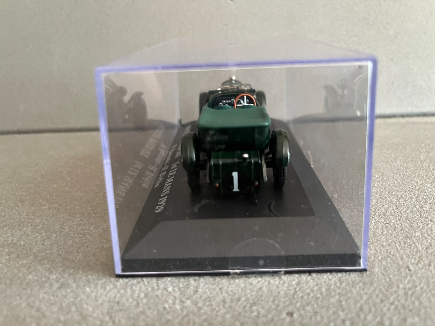 Voiture miniature Course Bentley Speed Six Le Mans 1929 au 1/43