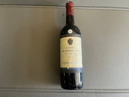 Ancienne Bouteille Vin Bordeaux Leroy Chevalier 2012 Collection Perso