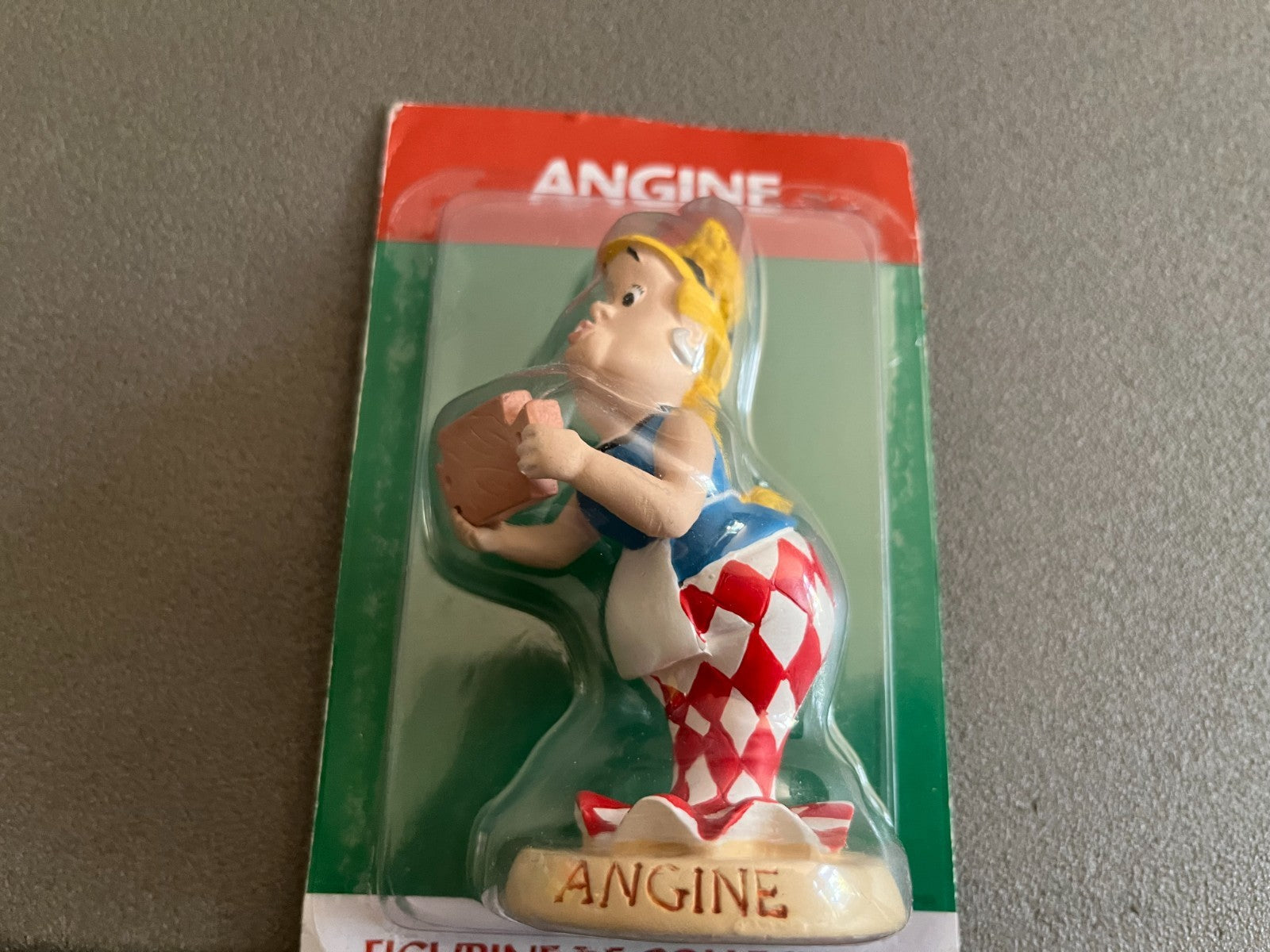 Figurine de Collection Astérix Obélix Angine Plastoy Atlas