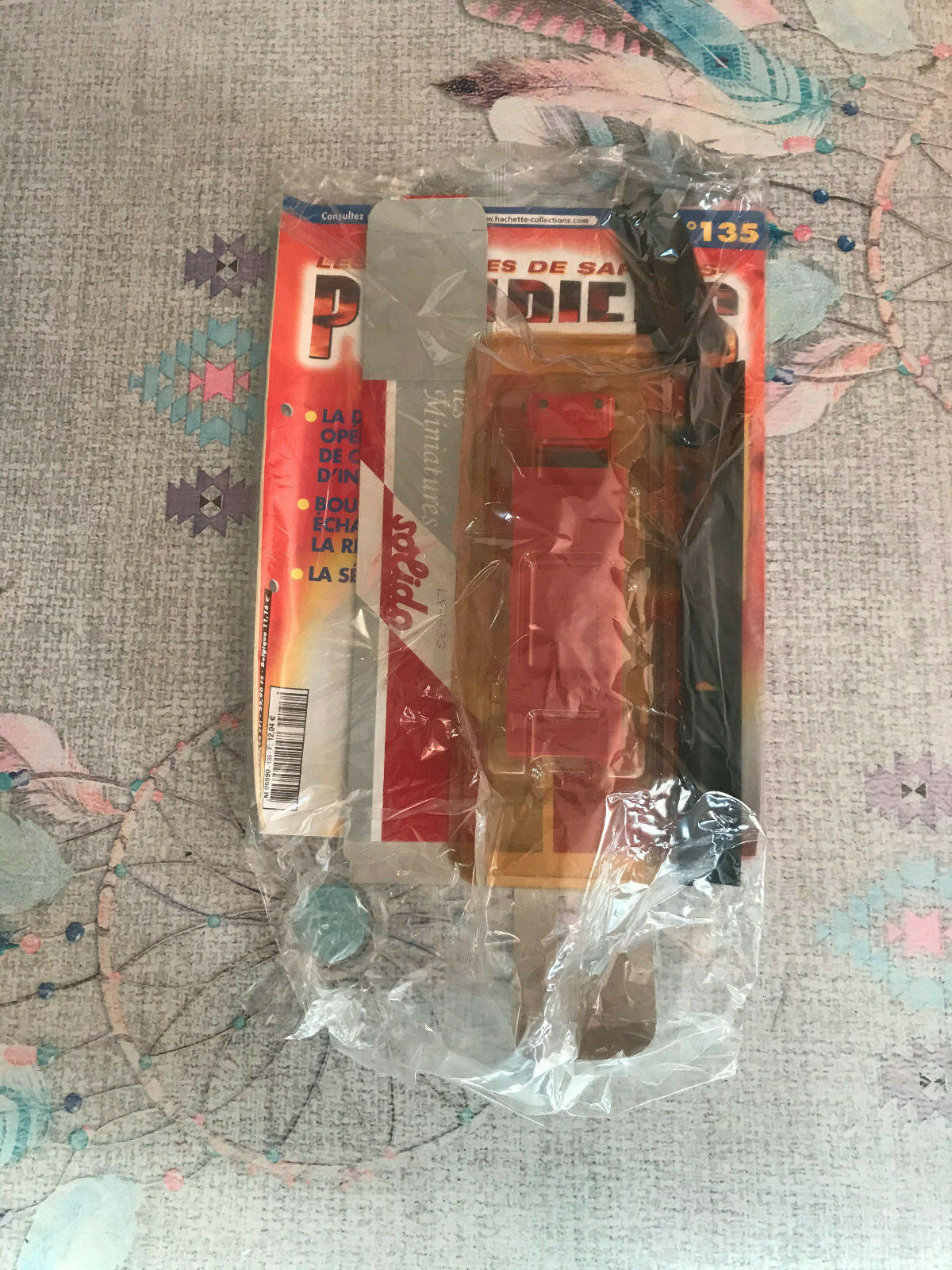 Voiture Miniature Pompiers Camion Renault 6x4 Solido Hachette N°135 1/55 1/50