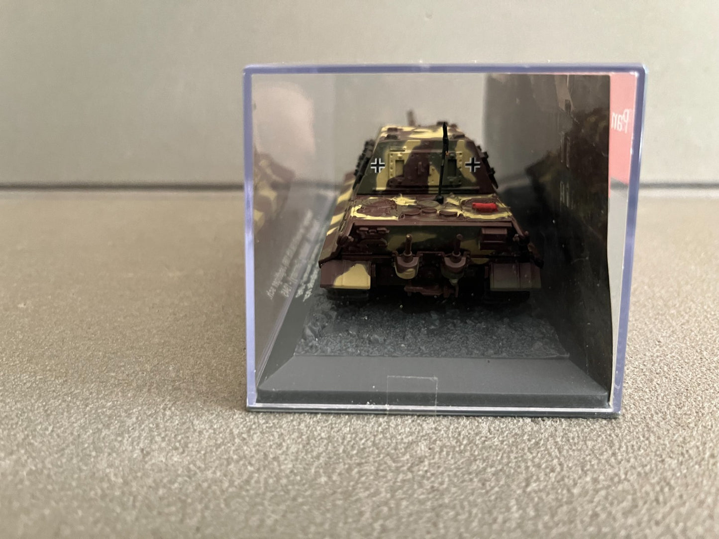 Miniature Militaire Char Tank Blindé Panzerjager Tiger Ausf.B Altaya 1/72