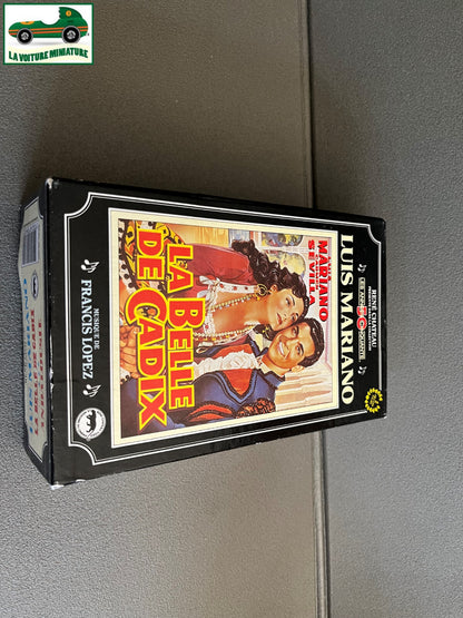 Coffret Cassette VHS LUIS MARIANO La belle de cadix & Andalousie René Chateau
