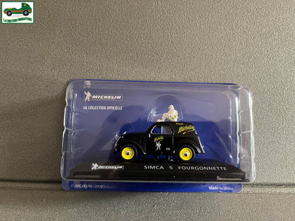 Voiture Miniature Simca 5 Fourgonnette Michelin au 1/43