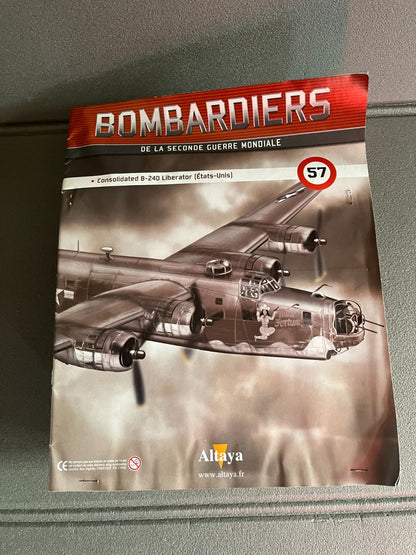 Avion miniature Militaire Bombardier Consolidated B-24D Liberator Altaya 1/72