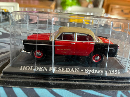 Voiture Miniature Holden Fe Sedan Sydney 1956 Taxi Du Monde au 1/43