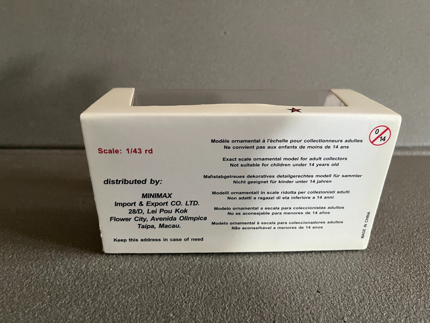 Voiture Miniature Ford Mirage M1 1000 KM Spa 1967 Bizarre Minimax Spark au 1/43