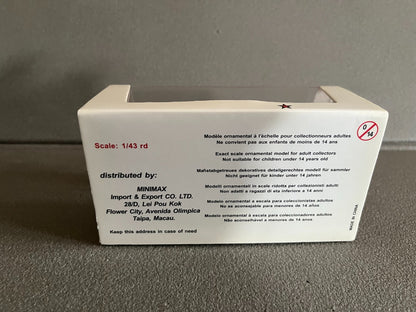 Voiture Miniature Ford Mirage M1 1000 KM Spa 1967 Bizarre Minimax Spark au 1/43