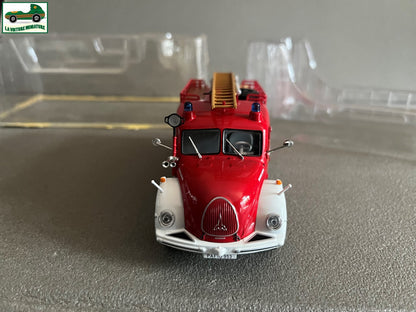 Voiture miniature Camion Pompiers Magirus TLF 15 Hachette au 1/43