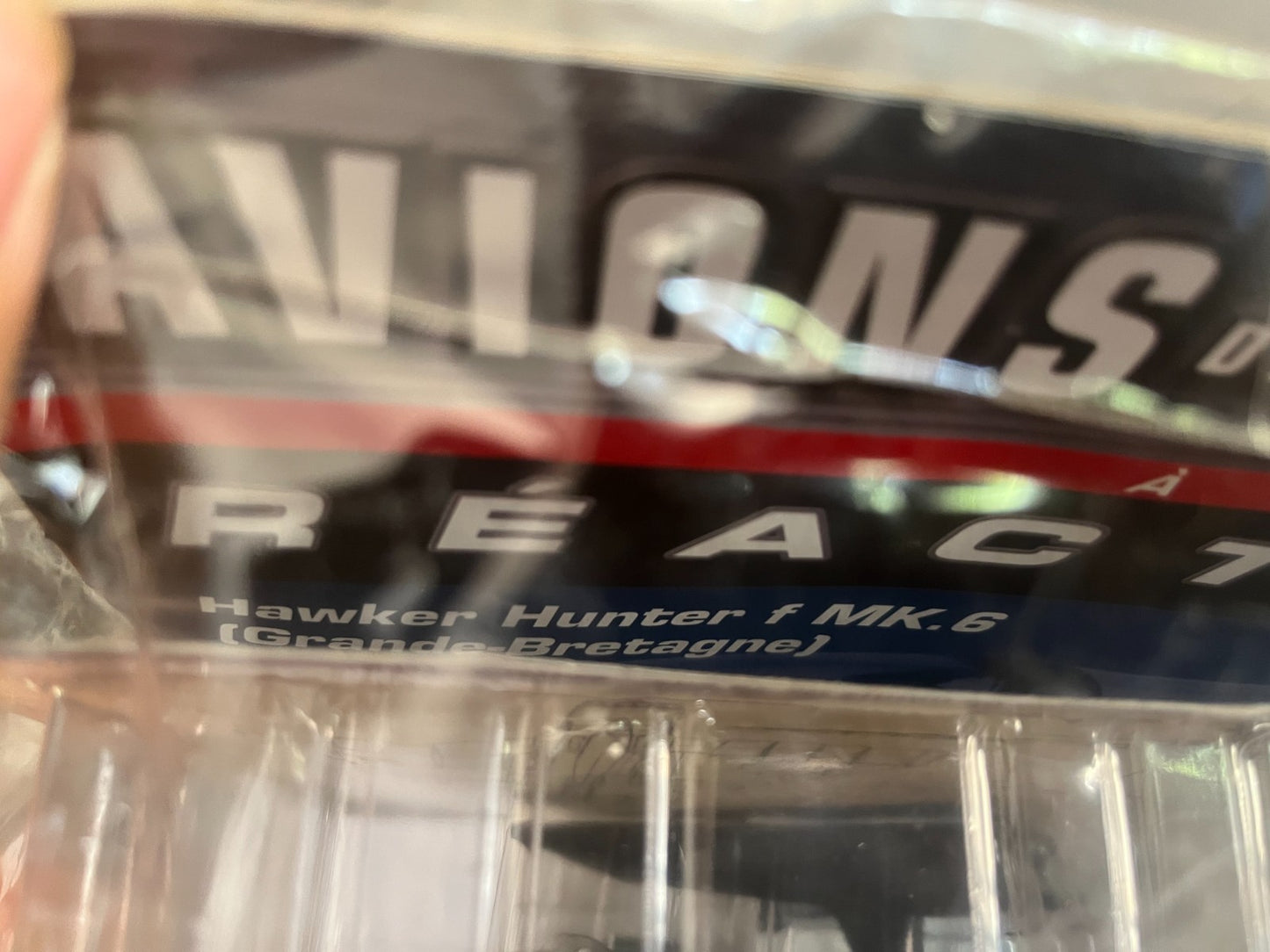 Avion miniature Militaire de CombatHawker Hunter F.MK6 Altaya 1/72
