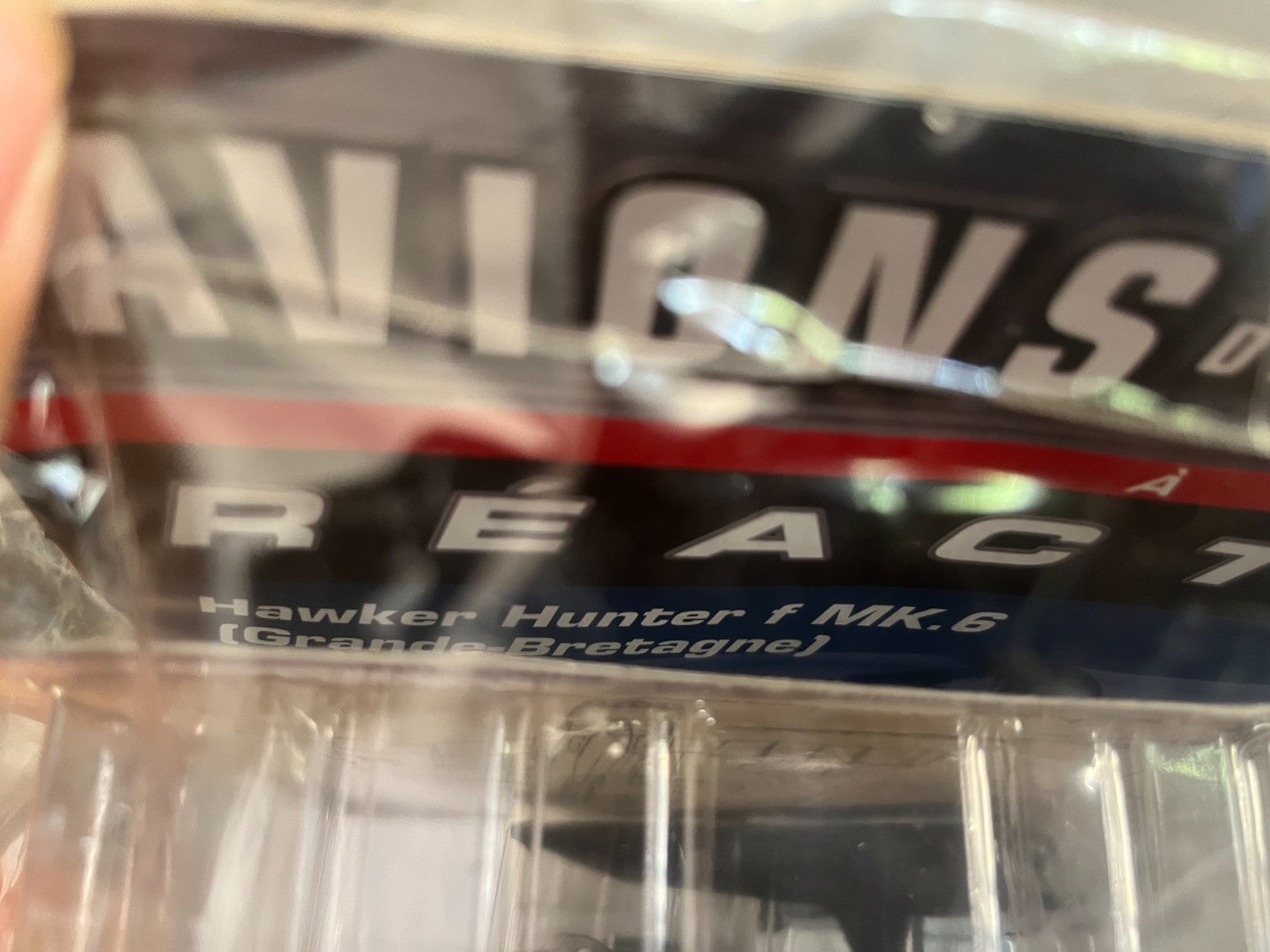 Avion miniature Militaire de CombatHawker Hunter F.MK6 Altaya 1/72