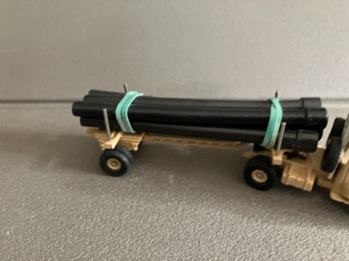 Ancienne Miniature Camion Unic Saharien Pipe Line 39 Dinky Toys Meccano France