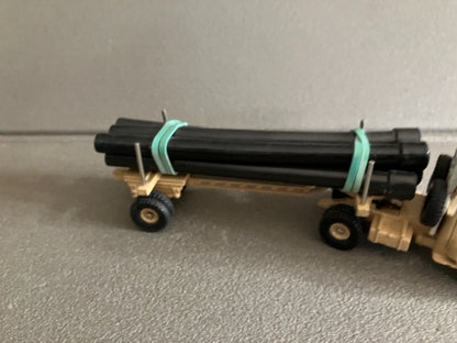 Ancienne Miniature Camion Unic Saharien Pipe Line 39 Dinky Toys Meccano France