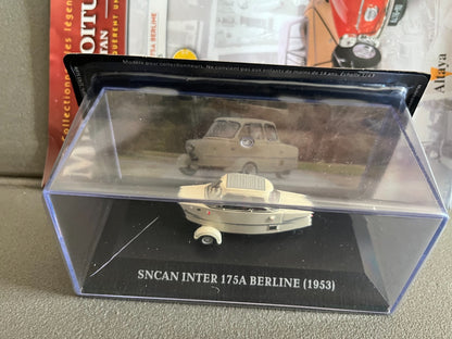 Voiture Miniature SNCAN Inter 175A Berline Micro-Voitures D'Antan Altaya 1/43