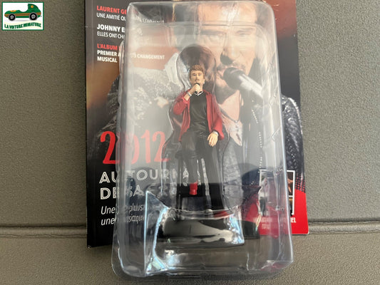 Figurine de Collection Johnny Hallyday + Livret N°39