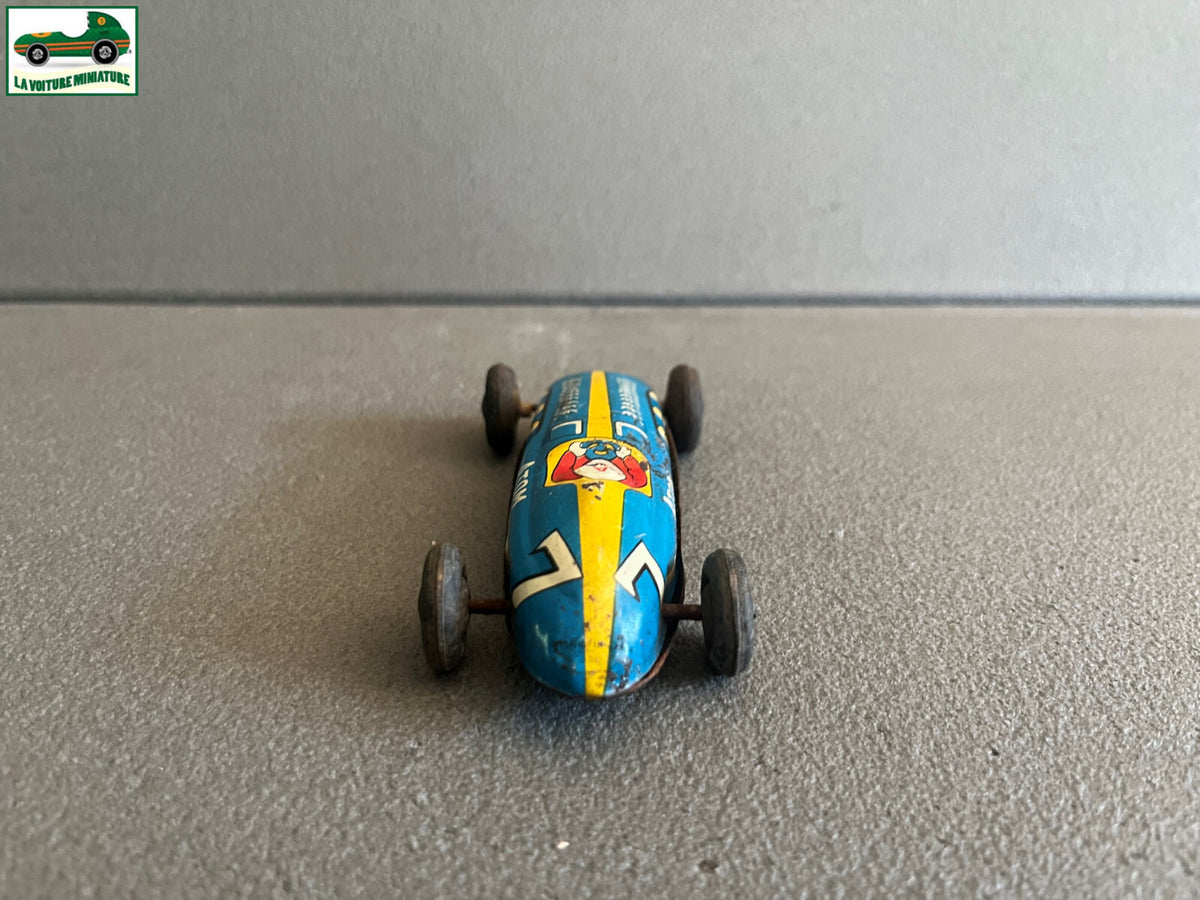 Ancienne Voiture Miniature Métal Tôle Course Atom Made in Japan