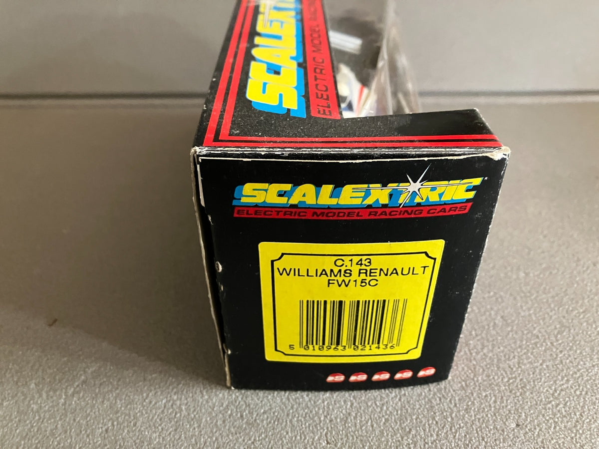 Voiture Miniature Circuit Formule 1  Williams Renault FW 15C  Scalextric 1/32