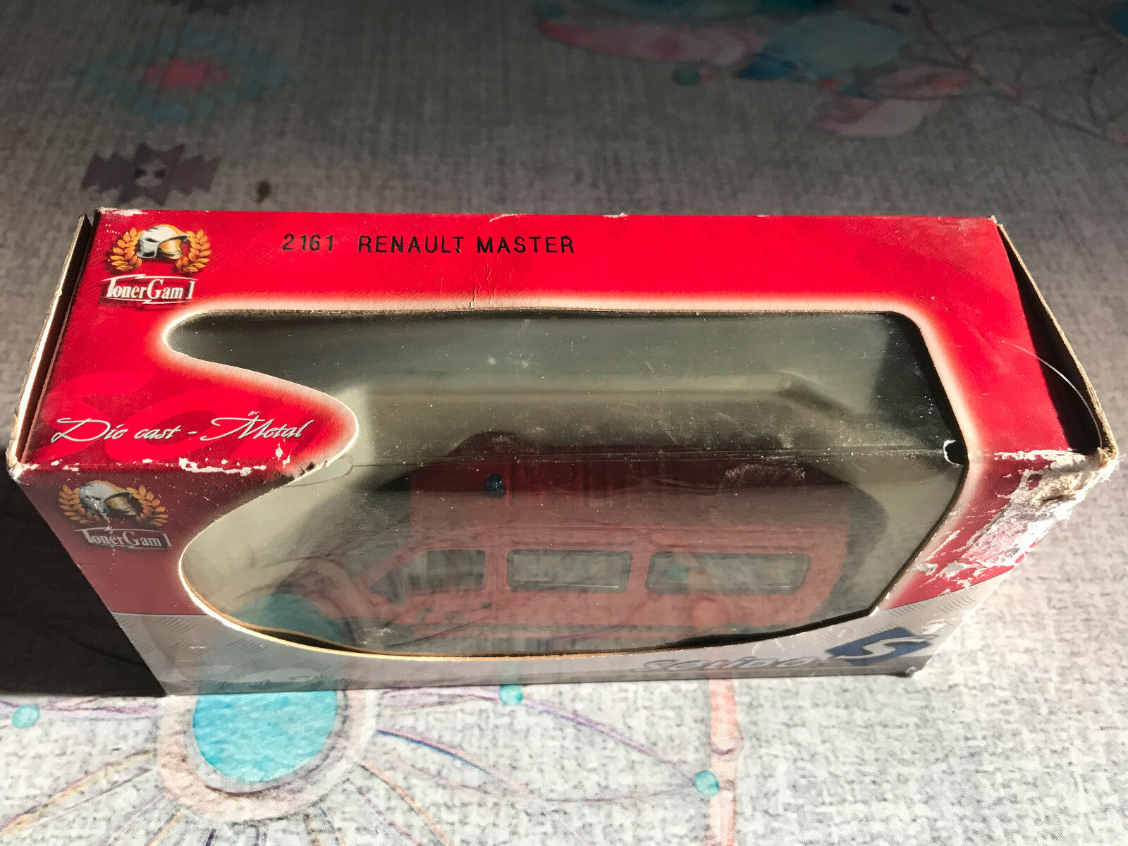 Voiture Miniature Pompiers Camion 2161 Renault Master Solido TonerGam 1/50